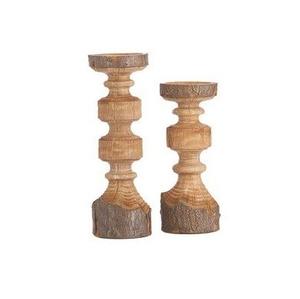 Support à bougie en bois pour la décoration intérieure de la maison, bois de qualité supérieure, finition lisse, écologique, élégant, esthétique, Noël - Product Image 2