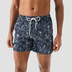 <b>Men's</b> & Women'<b>s</b> Casual Summer Quick Dry Baseball <b>Shorts</b> with <b>Elastic</b> <b>Waist</b> Solid Color Sublimation Transfer Print 100% Polyester - Product Image 2