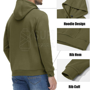เสื้อฮู้ดดี้ผู้ชายทรงปกติคุณภาพสูง สไตล์สตรีทแฟชั่น สีสันหลากหลายตามสั่ง สำหรับฤดูหนาว พิมพ์ลายดิจิตอล - Product Image 2