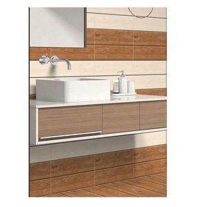 Carreaux de sol et de mur en céramique imperméables antidérapants de conception moderne de 300 x 450 mm, épaisseur 8 mm, pour usage intérieur - Product Image 5