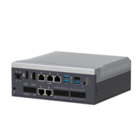 Petite taille compacte Intel N97 Mini PC industriel 4RJ45 Ports 8G RAM 128G SSD Option UPS nouvel ordinateur intégré sans ventilateur en stock