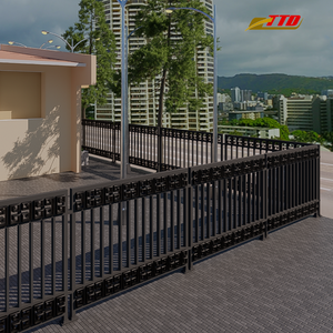 Juegos de Vallas de Hierro Duraderas, Soporte Estructural Robusto, Patrones Elegantes, Excelente Rendimiento en Exteriores, Recubrimiento en Polvo, Modelado 3D - Product Image 5