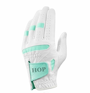 Gants de golf respirants en cuir véritable, colorés, antidérapants, pour hommes, de haute qualité, confortables, gants de sport - Product Image 3