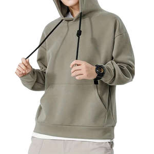 Nueva Llegada Sudadera con Capucha Extra Grande para Hombre para Invierno con Mangas Completas Hecha de Tela de Felpa de Algodón Premium - Product Image 6