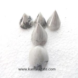 สร้อยข้อมือจี้ทรงกรวยหินอาเกตสีรุ้งธรรมชาติทำด้วยมือหินอัญมณีกึ่งมีค่าของฮวงจุ้ย - Product Image 2