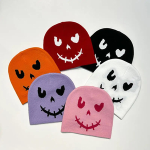 Bonnets imprimés par logo respirable de tissu d'usure de rue d'OEM/casquettes confortables de bonnet d'hiver de vente directe d'usine pour les hommes - Product Image 4