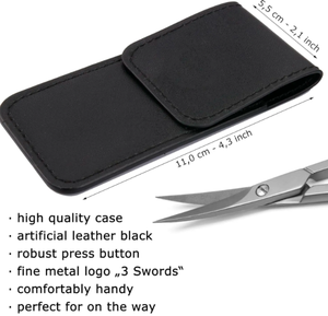 Tijeras para uñas con mango de cerámica ANAAIF, herramienta de belleza de alta calidad, curvo y seguro, Fabricante Mayorista - Product Image 2