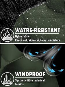 2025 nouvelle mode personnalisée hommes hiver doudoune toile tissu prix de gros - Product Image 4