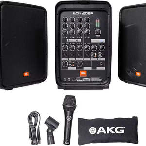 MEILLEUR PRIX pour l'Amplificateur Stéréo Mixeur Portable Extérieur Étanche Tout-en-un en Métal EON208P NEUF ORIGINAL - Product Image 1