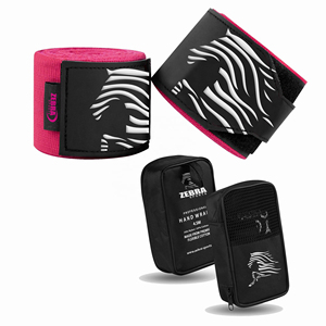 Custom Made Nylon Hand Wraps for Boxing 180 inch MMA Muay Thai Training Fitness with Multi Color Hot Sale - Product Image 3