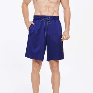 Pantalones cortos de seda y algodón de diseño de lujo para hombre, pantalones cortos informales transpirables de diseño personalizado, pantalones cortos ligeros para hombre, ropa de calle para niños - Product Image 5