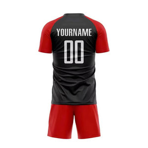 Tenue de football sublimée pour équipe, qualité supérieure, uniforme de football tendance en polyester, vêtements d'entraînement sportif - Product Image 6