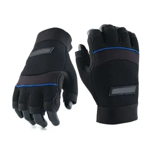 Guantes tácticos deportivos de medio dedo para montar en motocicleta de alta calidad, protección para ciclismo al aire libre, logotipo personalizado antideslizante al por mayor - Product Image 1