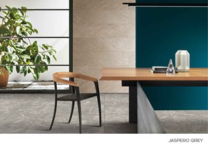 Jaspero Gris Sculpté Texture Glacée Carreaux Grain de Bois 600x1200 Salon Salle À Manger Balcon Sol Mat Carreaux De Porcelaine - Product Image 2