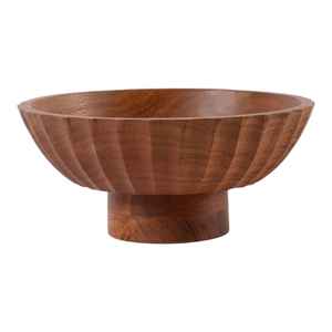 Cuencos de Madera de Acacia Pulida Estilo Americano Ecológicos para Decoración de Mesa de Cocina, Económicos para Fiestas - Product Image 1