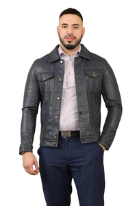 Chaqueta de Motociclista de Cuero Genuino Personalizada, Ecológica, Transpirable, Elegante, Ajustada, Informal, de Alta Calidad, en Oferta - Product Image 6
