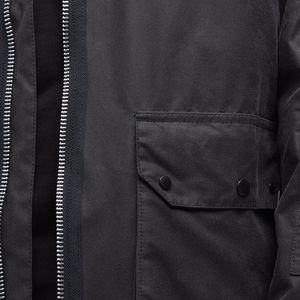 Men's Hooded <b>Waxed</b> Nylon Winter Jacket Plus Size Breathable Waterproof Washed <b>Canvas</b> Workwear - Product Image 6