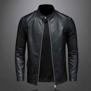 Nouvelle arrivée, veste en cuir pour homme grande taille, vêtements de mode pour homme, veste de sport pour moto en plein air, veste grande taille pour homme - Product Image 1