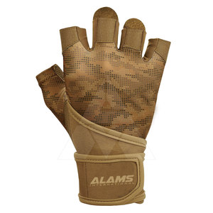 Guantes de Gimnasio de Cuero Personalizados 2025 con Color y Logotipo, Antideslizantes, Correa de Muñeca Ajustable, Unisex, Hechos en Pakistán, Precio al por Mayor - Product Image 1