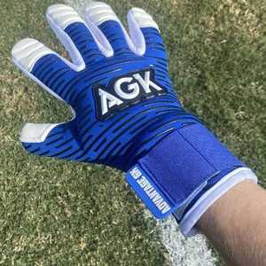 Guantes de portero de cuero Premium de alta calidad personalizables y ajuste Personal al por mayor guantes de agarre de látex de fútbol al aire libre - Product Image 3