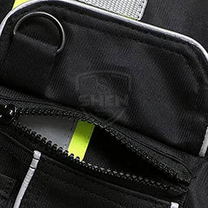 เสื้อกั๊กสะท้อนแสงสำหรับงานก่อสร้าง เสื้อกั๊กนิรภัยแบบกำหนดเอง ขายดี มีหลายขนาด บริการ OEM เสื้อผ้าทำงาน เสื้อกั๊กนิรภัย - Product Image 4