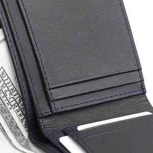 2025 Handsome Top Rated New Arrival <b>Leather</b> <b>Wallet</b> OEM Customer Bifold Unisex <b>Genuine</b> <b>Leather</b> <b>Wallet</b> - Product Image 6