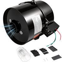 6320241 Silenciador para Soplador de Spa, 2 HP, 240 Voltios, 4.6 Amperios, Instalación de Tubería de 2 Pulgadas |   Repuesto de Ventilador para Spa