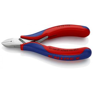 For Knipex Electronics Diagonal Cutter Head <b>Mirror</b> Polished Round Plier with Multi-Component Grips - Product Image 1