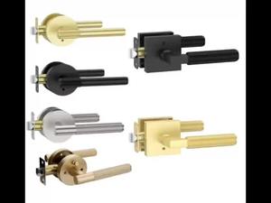 Matte Black Door Handle with Modern Design Durable Pull for Interior Bedroom Office Doors Stylish and Long Lasting Fit - Product Image 6