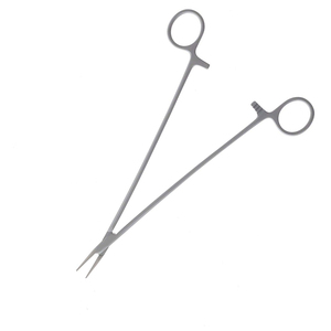 Pinzas de aguja Debakey, soporte de aguja Manual de acero inoxidable con acabado de arena de 8 pulgadas, pinzas de sala de cirugía rectas delicadas - Product Image 6