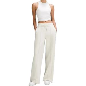 กางเกงจ็อกเกอร์ทรงบานสำหรับผู้หญิง ขายส่ง ผลิตจากผ้าแคนวาสเป็นมิตรกับสิ่งแวดล้อม แห้งเร็ว ทรงขาตรง ทรงหลวม ใส่สบาย รุ่น 2026 - Product Image 2