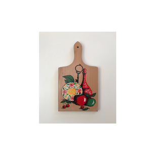 Tabla de cortar con estampado de esmalte y madera natural ecológica, utensilios de cocina y uso en restaurantes para vender - Product Image 1