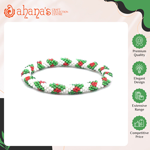 Prix compétitif, qualité supérieure, accessoires de bijoux de mode faits à la main, bracelets en perles de verre, acheteurs en gros, Ahana's - Product Image 2