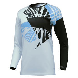 Maillot de moto d'été du logo personnalisé du fournisseur OEM pour femmes tissu en maille respirant grande taille services de marque privée hiver - Product Image 4