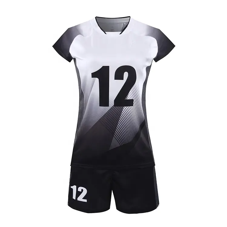 Großhandel New Style Sport Trikot Volleyball Uniform Sets Für Frauen Kinder Jugend Erwachsene Herren sublimierte Volleyball Uniform