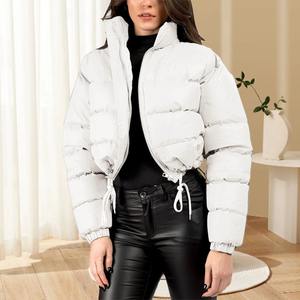 Veste matelassée pour femme de qualité supérieure, nouvelle collection, fabricant, veste d'hiver coupe-vent personnalisée, vente en gros, veste élégante et respirante pour femme - Product Image 6