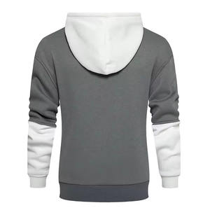 2025 último diseño Invierno 2 tonos Color personalizado impreso hombres 100% algodón polar al aire libre sudaderas con bolsillos canguro ajuste Regular - Product Image 6