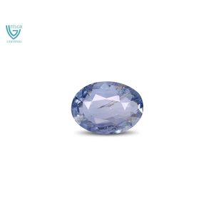 Zafiro Azul - 3.91 Quilates, Gema Natural Facetada, Efectos Ópticos Calibrados, Color Azul Real, Suelto, 10mm 8mm, Tratado Térmicamente - Product Image 1