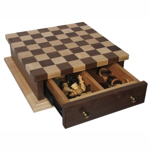 Juego de Ajedrez de madera de lujo hecho a mano personalizado más vendido, juego de queso de madera plegable al por mayor de fábrica, tablero de madera de la mejor calidad - Product Image 3