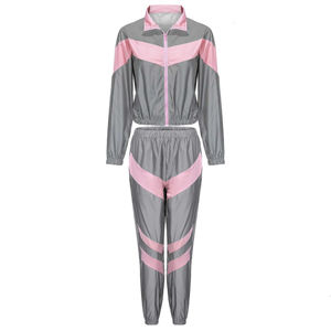 Conjunto de 2 Piezas de Chaqueta Cortavientos Informal y Atractiva para Mujer, Resistente al Viento, de Calidad Duradera, con Logotipo Personalizado para Invierno, Venta al por Mayor - Product Image 5