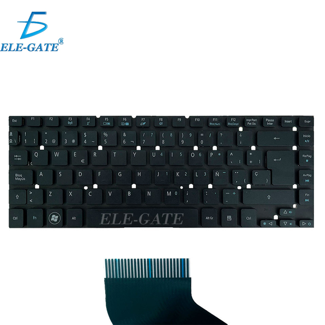 ELE-GATE Replacement Full Size Wired Keyboard for 5830 Laptop Series Compatible 5830/5830G/5830T/5830TG/5755 Models Plastic
