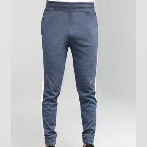 Pantalon de jogging blanc coupe ajustée pour hommes logo personnalisé gris foncé pour hommes pantalon de survêtement personnalisé pour hommes pantalon de jogging coupe ajustée pantalon de survêtement gym quantité minimale de commande bas - Product Image 4