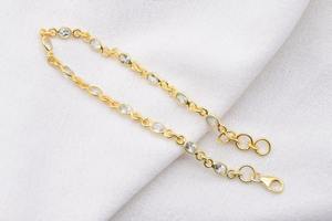 Bracelet réglable élégant en pierre précieuse Topaze bleue en argent sterling 925 Bijoux faits main Cadeau pour anniversaire Bracelet de 10 pierres - Product Image 2