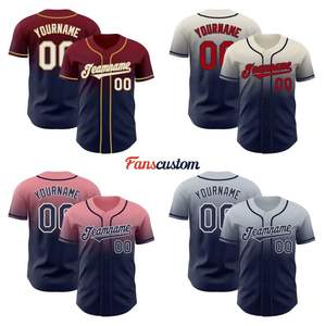 Meilleur ensemble d'uniformes de baseball et de softball en polyester 100% respirant avec motif 3D usure optimale pour les joueurs - Product Image 3