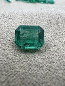 แหวนมรกตใช้คุณภาพสูง100% อัญมณีธรรมชาติมรกตหลวมสำหรับแหวนและเครื่องประดับจาก zambian อัญมณีมรกตหลวมจำนวนมาก - Product Image 4