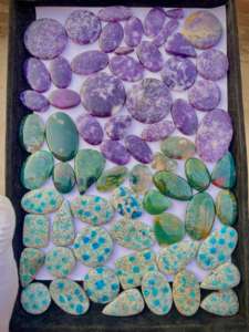 Cabochon fait à la main multicolore naturel de haute qualité pierres précieuses en vrac polies pour bijoux et artisanat de pierres précieuses Lot de pierres mélangées - Product Image 2