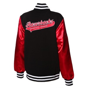 Vente à chaud veste universitaire en satin de soie à la mode avec logo de couleur personnalisé veste universitaire pour hommes fabriquée au Pakistan - Product Image 6