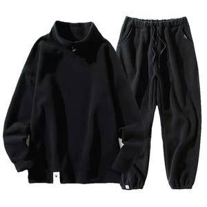 Vêtements tendances à la mode pour hommes, survêtements et pantalons chauds et décontractés pour hommes, ensembles 2 pièces, ensemble joggings confortables en polaire pour hommes - Product Image 4