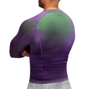 Pakistan Manufacturer Latest Design <b>Compression</b> <b>Shirts</b> Spandex Polyester Men <b>Compression</b> <b>Shirts</b> - Product Image 2