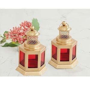 ขวดโหลโคมไฟโลหะเคลือบแบบโบราณสำหรับใช้ในร้านกาแฟหรือตกแต่งบ้าน - Product Image 2